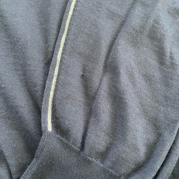 Corneliani virgin wool polo sweater size M - Picture 11 of 13